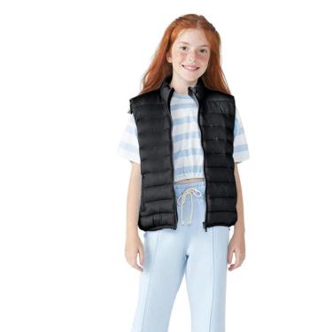 Imagem de Colete Hering Puffer Infantil Com Bolsos Preto-Unissex