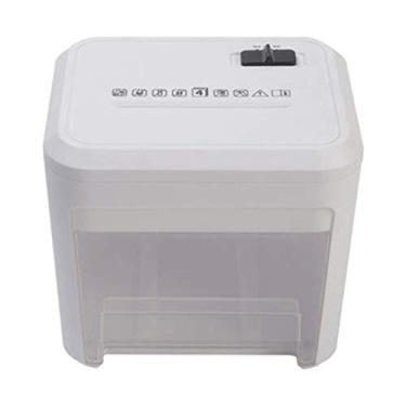 Imagem de Triturador de papel cortado em tiras, destrói CD, cartões de crédito, clipes de papel com trituradores de materiais de escritório, triturador pequeno de 3,5L, consumidor de escritório