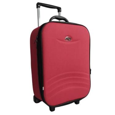 Imagem de Mala de viagem 10Kg com zíper expansor Fabricação Nacional Linha F.O -