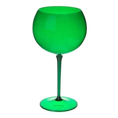 Imagem de Taça De Gin Acrílico Verde Esmeralda London Curves 600ml