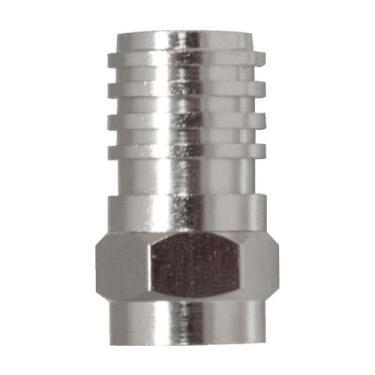 Imagem de Cartela contendo 12 conectores para cabo RG6 de áudio e vídeo - GE