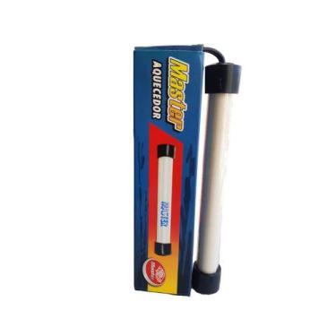 Imagem de Aquecedor para peixes 200W Master Aquário pequeno até 200 L, 110V