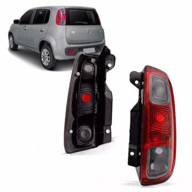 Imagem de Lanterna Traseira Uno Vivace 2010 Á 2014 Fume - SP ACESSÓRIOS, Direito
