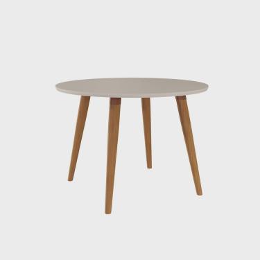 Imagem de Mesa para Sala de Jantar Redonda 4 Lugares 110cm Dani Cimol