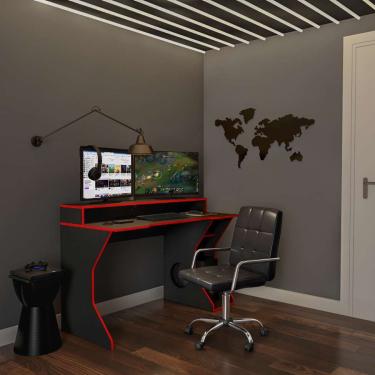 Imagem de Cadeira de Escritório Secretária Giratória Blake Preta