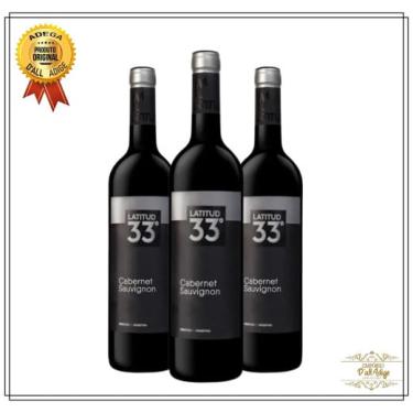 Imagem de Kit 3 Vinhos 33 Cabernet Sauvignon