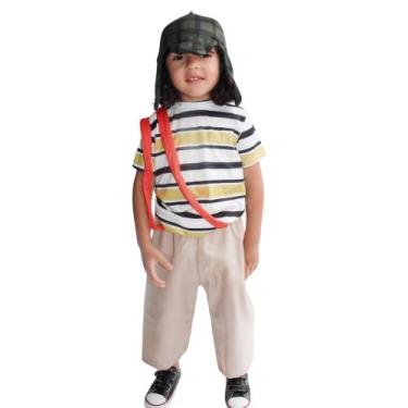 Imagem de Fantasia Infantil Chaves e Chapolin - RR Store, Chaves 6 á 7 Anos