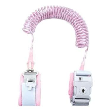 Imagem de Pulseira Guia Infantil Segurança Anti Perda Criança C/ Chave - Baby Wa