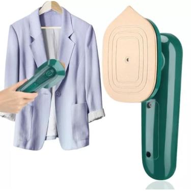 Imagem de Mini Ferro de Passar Roupas a Vapor Portátil – Elétrico, Bivolt, Compacto para Viagem e Uso Doméstico – 60ml, Leve, com Copo Medidor – Cores Sortidas