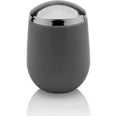 Imagem de OU Porta-Algodao Cromo Belly, Chumbo