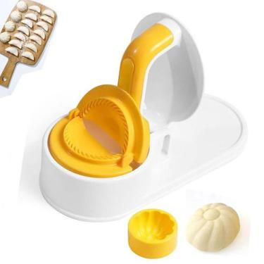 Imagem de Maquina de Pastel Ravioli Massa Bolinho Gyoza Molde Preparo Cozinha La