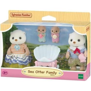Imagem de Familia das lontras-marinhas sylvanian families - epoch