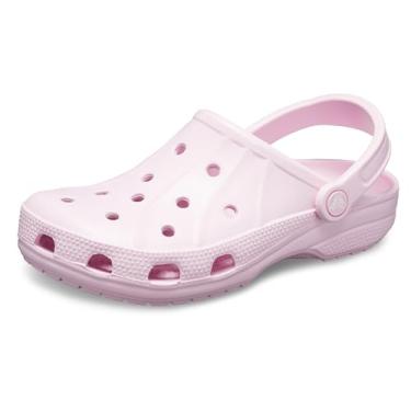 Imagem de Crocs Tamanco Ralen unissex para adultos, Bailarina rosa, 6 Women/8 Men