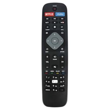 Imagem de VINABTY – Controle remoto substituído para Philips 4K UHD Smart TV NH500UP 32PFL4902/F7 32PFL4902/F7B 40PFL4901/F7 40PFL4901/F7B 43PFL4901/F7 43PFL4901/F7B 43PFL4902/F7 43PFL5602/F7 50PFL4901/F7 FL4901/F7B