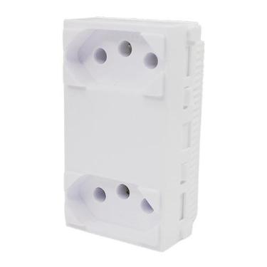Imagem de Módulo Tomada Monobloco Dupla 10A i9 95120 Ilumi