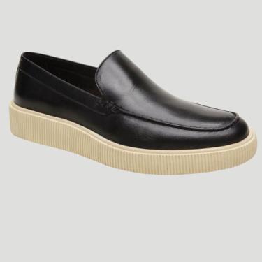 Imagem de Sapato Social Slip On Sapatilha Masculina Casual Em Couro Macio Confor
