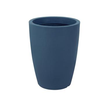 Imagem de Vaso Tramontina Thai Polietileno Azul Turquesa 67cm Tramontina