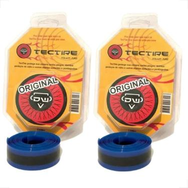 Imagem de Par Fita anti furo Proteção para bicicleta bike speed aro 700 27,5 Tectire 23mm x 2.2m