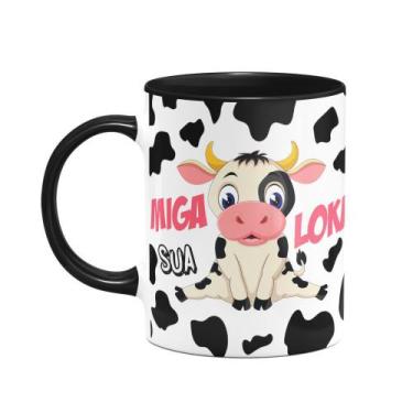 Imagem de Caneca Amiga sua Loka - B-black - JPS INFO