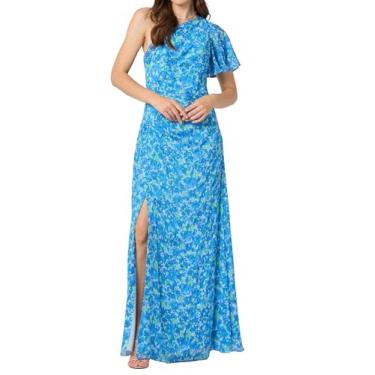 Imagem de Shoshanna Vestido feminino Midnight Venus Floral Latissa, Sky Multi, 36