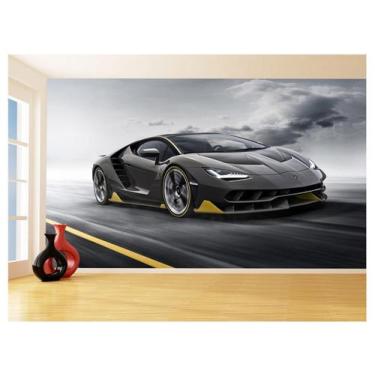 Imagem de Papel De Parede 3D Carro Lamborghini Centenario 3,5M Car180 - Você Dec