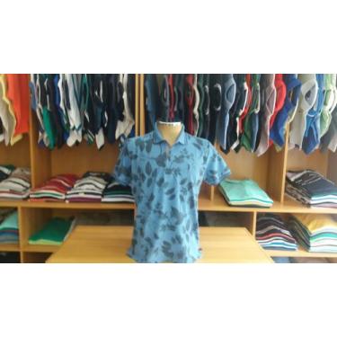 Imagem de Camiseta gola polo floral aleatory 04050023 tam p