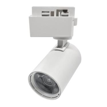 Imagem de Spot Branco Led Trilho Eletrificado 7w Luz Branca Fria 6500k