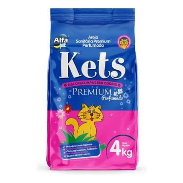 Imagem de Areia Higiênica San Kets Perfumado 4kg