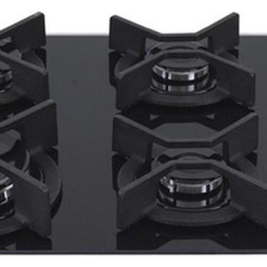 Imagem de Cooktop A Gas Vidro Infinity 4 Bocas 48x60cm - Fischer
