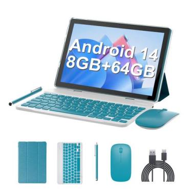 Imagem de Tablet ZZB 10.1 Android 14 8 GB RAM 64 GB ROM 1 TB Expandir