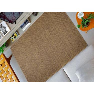 Imagem de TAPETE SISAL 2,00 X 3,00 ÓTIMO ACABAMENTO DECORATIVO 100% ANTIDERRAPANTE HALL SOCIAL COMÉRCIO QUARTO -S-578-TERRACOTA