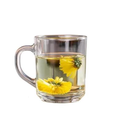 Imagem de Caneca de Vidro 250ML Transparente Lisa - Kit com 12 Unidades Café e Chá