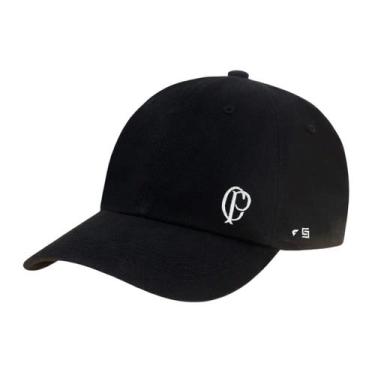Imagem de Boné Licenciado Supercap Corinthians 6 Gomos Ref: 37842, Preto