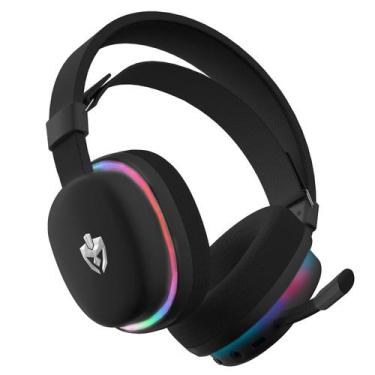 Imagem de Headset Gamer Sem Fio Evolut KON EG350, RGB, Recarregável, Bluetooth 5