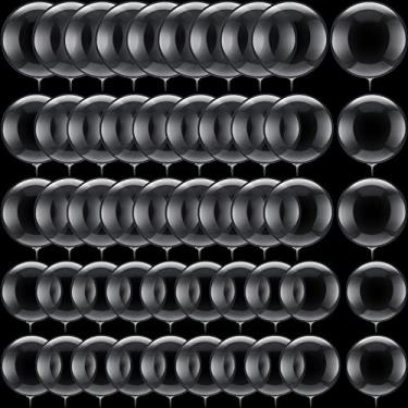 Imagem de 50 balões transparentes com bolhas transparentes, globos, burbuja, balões transparentes para Natal, casamento, aniversário, decoração de festa ao ar livre (20 cm, 25 cm, 30 cm)