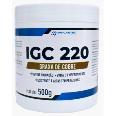 Imagem de Graxa de Cobre Implastec IGC 220 Pote 500g