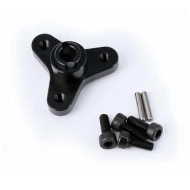 Imagem de Metal Aluminum Alloy RC Slipper Clutch Eliminator Upgrades for Trax 1/10 Stampede/Slash/Rustler 4x4 VXL,Black