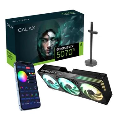 Imagem de Placa De Video Galax Geforce RTX 5070 Ti Ex Gamer 1-click Oc, 16gb, Gddr7, 256-bit, 57izn6mdbuex