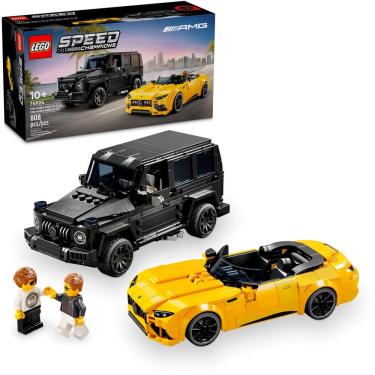 Imagem de Lego Speed Champions Mercedes Amg G63 e SL63 76924 com 808pc