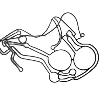 Imagem de Kit de filtro de revisão tipo D/E da série 1000 da VJ com anel de vedação compatível com jato de tinta (CIJ)
