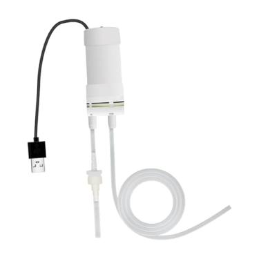 Imagem de Ｂｅｓｇａ Bomba autoescorvante USB DC5V portátil com mangueira de 1M e filtro de pedra, ferramenta elétrica de bombeamento de água para brocas de água, bonsai, com Filtro Do Meio