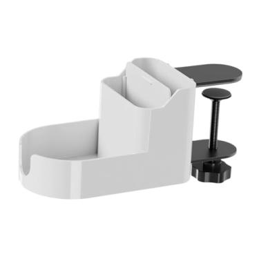 Imagem de Bothyi Caixa de armazenamento para porta-copos de mesa Organizador de copos de mesa Suporte ajustável multifuncional para canecas de café para de centro