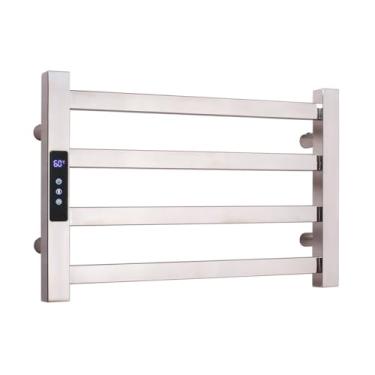 Imagem de Toalheiro Elétrico Aço Inox Térmico Display Digital Cromado 30x45 110V