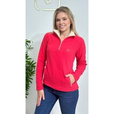 Imagem de Blusão Fleece F. - Empório Horse, Rosa magenta, GG