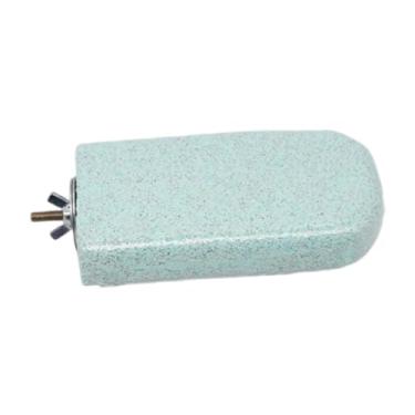 Imagem de Generic Plataforma para pássaros, pedra de amolar bico, suporte para papagaios, garras para pés, aparador para caiques, calopsitas, periquitos-africanos, Azul Claro