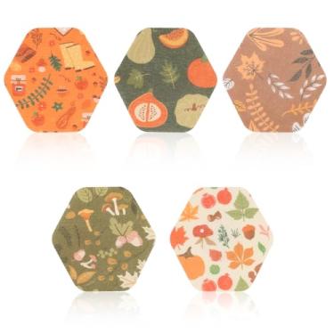 Imagem de 25un Sensor para Libe 2 e 3, Adesivos CGM à Prova d'Água Estilo Folha Bordo de Outono Adesivos de Sensor Respiráveis Compatíveis com Libre 2 e 3 (5 Estilos)