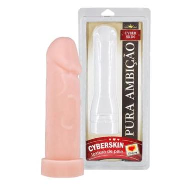 Imagem de Capa Peniana Em Cyberskin 18 X 4Cm Linha Pura Ambição Acessório Extensão Peniana 78461