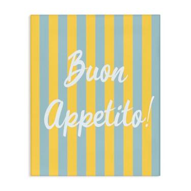 Imagem de Stupell Industries Arte de parede em tela de cozinha italiana Buon Appetito por SUNDANCE GROUP, LLC, 20 x 16