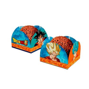 Imagem de Forminhas De Doces Decoração Dragon Ball Super 40Un