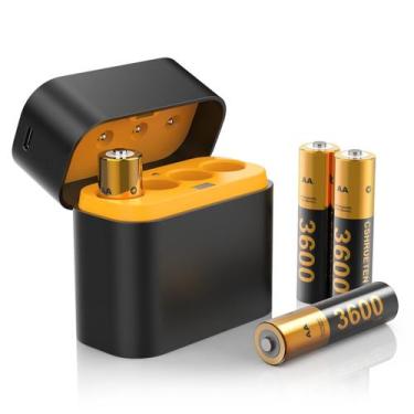 Imagem de Pacote de bateria recarregável com carregador para Oculus Quest 2/3/3S